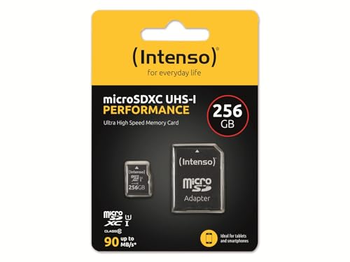 Intenso microSDXC 256GB Class 10 UHS-I U1 Performance Intenso microSDXC 256GB Class 10 UHS-I U1 Performance von Intenso