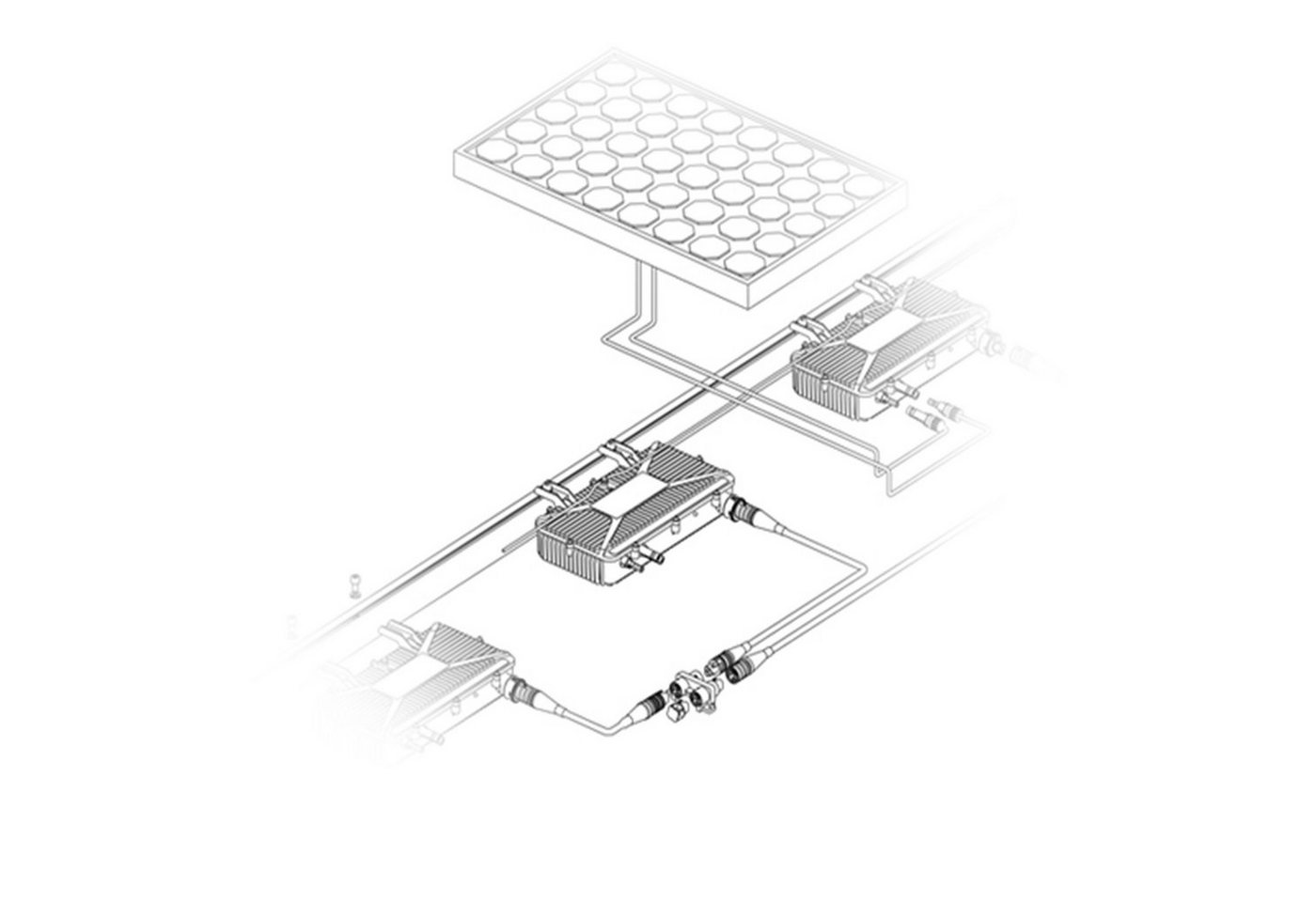 IntentGroup Gartenstecker Stecker Male dreiadrig Wieland GESIS IP68 RST20i3 schwarz (1-St., 1x Stecker für ein dreiadriges Kabel, Wieland) Schraubtechnik, mit Zugentlastung von IntentGroup