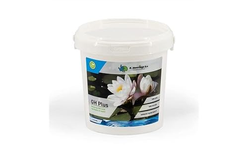 Inter Flowers GmbH Öko Teichpflege Set - GH Plus - Mikroorganismen und Grundpflegemittel für den Teich Gartenteich natürliche Filter Pflege klares Wasser Fischteich Koiteich (GH Plus 1 L) von Inter Flowers GmbH