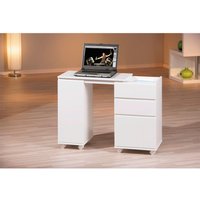 Schreibtisch Laptop Office weiß B/H/T: ca. 66x72x37 cm von Inter Link