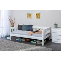 Bett Sintro weiß Liegefläche B/L: ca. 90x200 cm von Inter Link