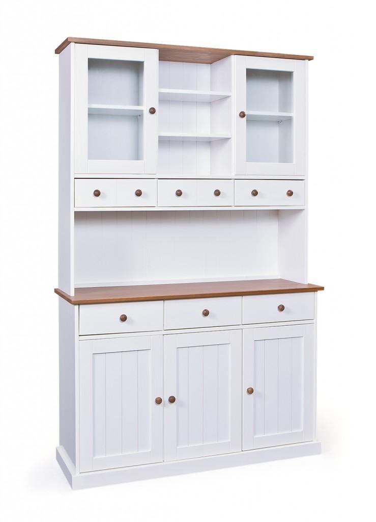 Buffet-Vitrine Westerland 13.2 Küchenbuffet im charmanten Landhausstil von Inter Link