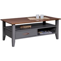 Couchtisch LUZERNA grau lackiert B/H/L: ca. 45x60x115 cm von Inter Link