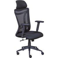 Drehstuhl XL Administrator schwarz Textil Drehstuhl XL Administrator schwarz Textil von Inter Link