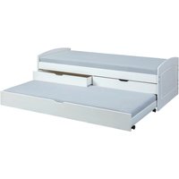Funktionsbett RIED 90x200 weiß von Inter Link