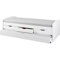 Funktionsbett RIEKA 90x200 weiß von Inter Link
