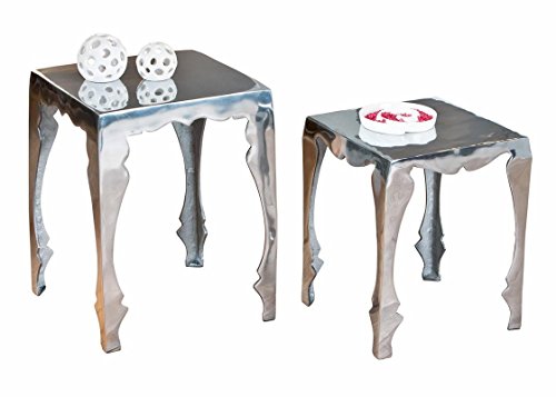 Inter Link - Beistelltisch-Set - Solta - Aluminium von Inter Link