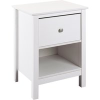 Inter Link Chilly Home Nachtkommode Massivholz Kiefer weiß von Inter Link