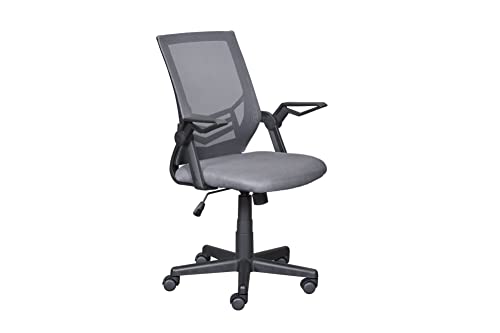 Inter Link - Drehstuhl - Bürostuhl - Chefsessel - ideal im Homeoffice - Grau - Jilli von Inter Link