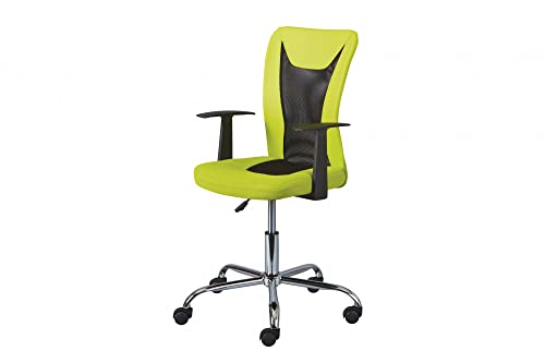 Inter Link – Kinderdrehstuhl – Bürostuhl drehbar – Ergonomischer Bürostuhl – Office Stuhl – Höhenverstellbar – Atmungsaktiv – Grün und schwarz - Donny Inter Link – Kinderdrehstuhl – Bürostuhl drehbar – Ergonomischer Bürostuhl – Office Stuhl – Höhenverstellbar – Atmungsaktiv – Grün und schwarz - Donny von Inter Link