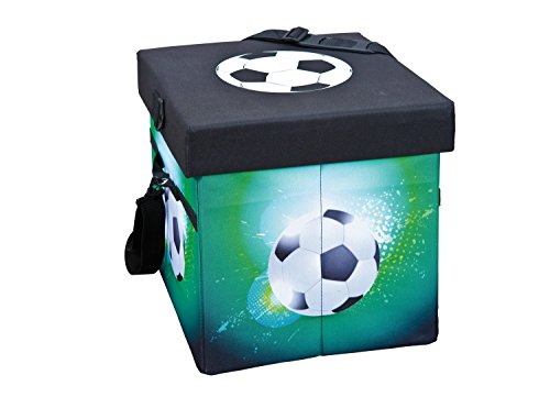 Inter Link - Faltbare Kühltasche mit verstellbarem Schultergurt - Fanbox - Kühltasche - Fußball von Inter Link