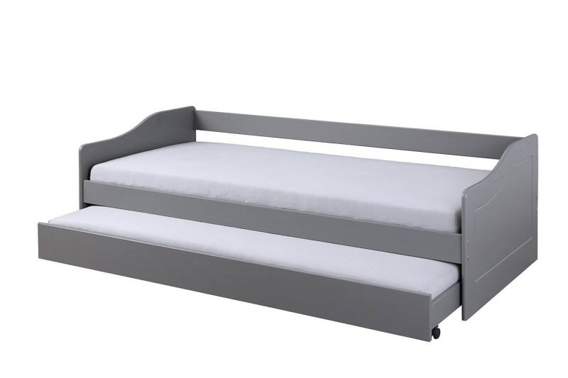 Inter Link Funktionsbett MALTE, 2 in 1 Gästebett aus Massivholz, 2x 90x200, in 2 Farben, Kinderbett von Inter Link