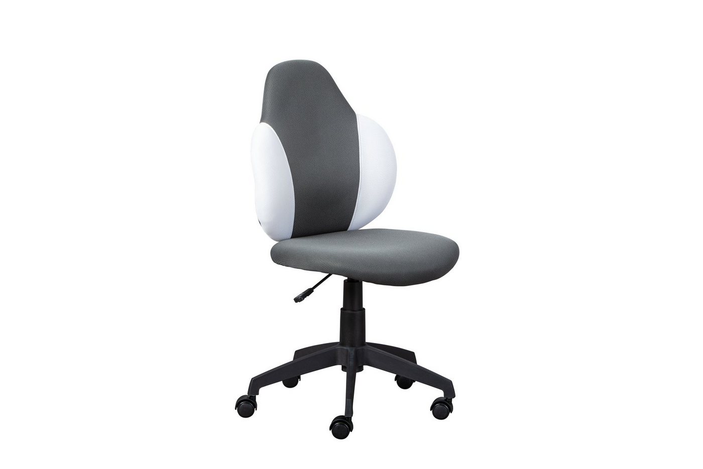 Inter Link Kinderstuhl Jessi dunkelgrau/weiß, moderner Kinderstuhl mit Hartbodenrollen in versch. Farben Inter Link Kinderstuhl Jessi dunkelgrau/weiß, moderner Kinderstuhl mit Hartbodenrollen in versch. Farben von Inter Link