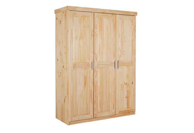 Inter Link Kleiderschrank Pelle Massivholz Schrank Landhausstil, 5 Fächer, Kleiderstange, lackiert Inter Link Kleiderschrank Pelle Massivholz Schrank Landhausstil, 5 Fächer, Kleiderstange, lackiert von Inter Link