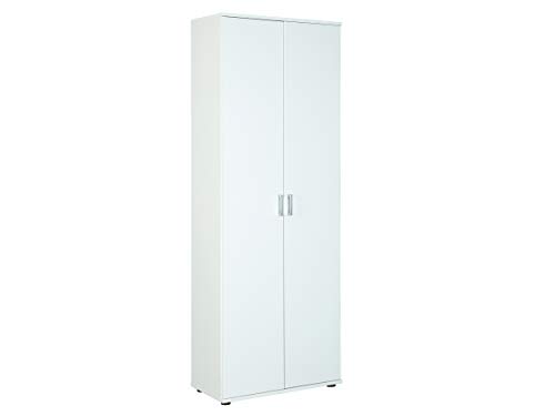 Inter Link – Mehrzweckschrank – Aktenschrank – Allzweckschrank – 2 Türen – Breite:70cm – Tiefe: 34 cm – Höhe: 190 cm – inkl. 5 Einlageböden – Melaminbeschichtet – Arconati – Weiß Inter Link – Mehrzweckschrank – Aktenschrank – Allzweckschrank – 2 Türen – Breite:70cm – Tiefe: 34 cm – Höhe: 190 cm – inkl. 5 Einlageböden – Melaminbeschichtet – Arconati – Weiß von Inter Link
