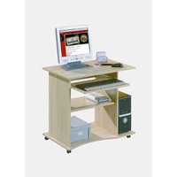 Mini-Büro mit Laminaträdern in Eichenoptik von Inter Link