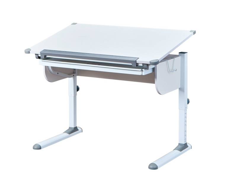 Inter Link Schreibtisch STUDARE, ergonomischer Kindertisch, Tischplatte neigbar, mit Sicherheitsgaslift von Inter Link