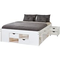 Inter Link - Till Doppelbett 140x200 cm einschl. Lattenroste, weiss. Inter Link - Till Doppelbett 140x200 cm einschl. Lattenroste, weiss. von Inter Link