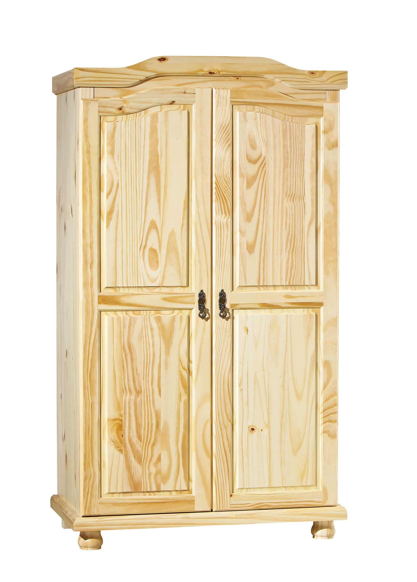 Kleiderschrank Dielenschrank Genf Kiefer Massivholz von Inter Link