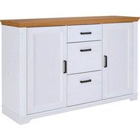 Kommode Maluno weiß lackiert B/H/L: ca. 48,3x104x166,4 cm von Inter Link