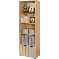 Regal Parini 4 Eiche Sonoma Nachbildung B/H/T: ca. 60x180x30 cm von Inter Link
