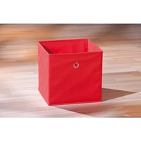 Stoffbox Winny Rot rot B/H/T: ca. 31,5x31x31,5 cm von Inter Link