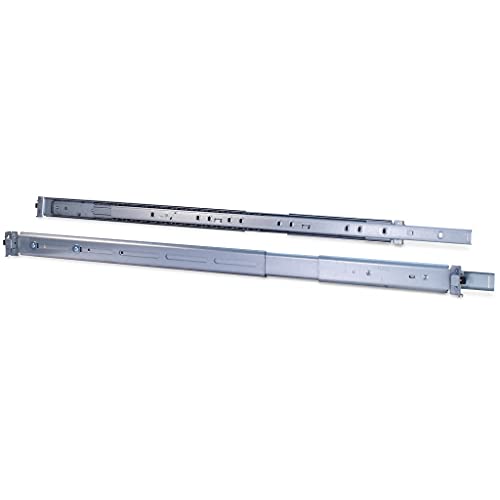 Inter Tech 26" Teleskopschienensatz 1U 650 mm Silber von Inter-Tech