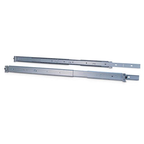 Disabled - Do not use 48,3 Inter-Tech Teleskopschienensatz 650mm 2U Silber von Inter-Tech