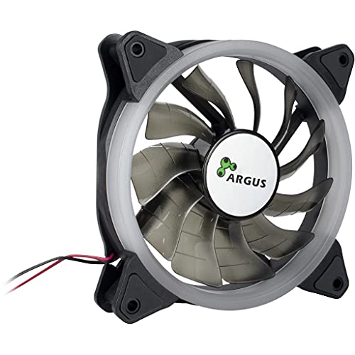 INTER-TECH ARGUS RS-051 RGB CARCASA DEL ORDENADOR VENTILADOR 12 CM NEGRO, Schwarz von Inter-Tech