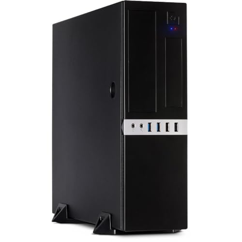 Inter-TECH IT-503 Desktop miniITX MicroATX je 2X USB 2.0 und 3.0 von Inter-Tech