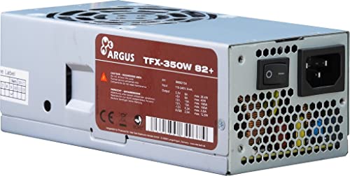 INTER-TECH TFX-350W Netzteil 80mm Luefter aktive PFC 1x20+4pin 1x4+4pin 1x PCIe 6+2 2X IDE 3xSATA 1x Floppy von Inter-Tech