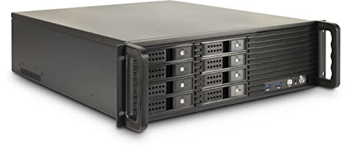 Inter-Tech 48.3cm IPC 3U-3508 3HE Storage o.PSU von Inter-Tech