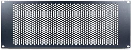 Inter-Tech 8887321 IPC 19 Zoll Lochblende 4HE,178x482x11mm, RAL 9005 von Inter-Tech