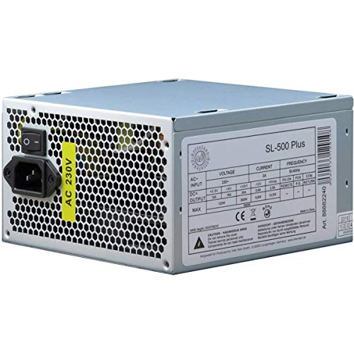 INTER TECH 88882140 PSU SL-500 Plus ATX INTER TECH 88882140 PSU SL-500 Plus ATX von Inter-Tech