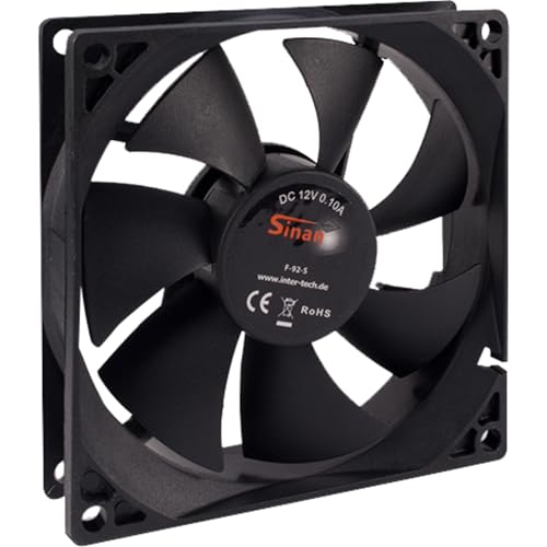 Inter-Tech 88885180 Fan 92mm Bulk 3pin Inter-Tech 88885180 Fan 92mm Bulk 3pin von Inter-Tech