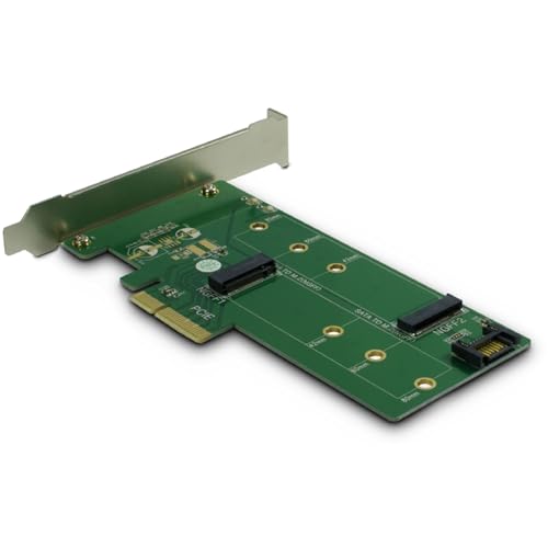 Inter-Tech 88885375 AC Adapter KT015, PCIe x4 zu M.2 PCIe + SATA zu M.2 SATA, único Inter-Tech 88885375 AC Adapter KT015, PCIe x4 zu M.2 PCIe + SATA zu M.2 SATA, único von Inter-Tech
