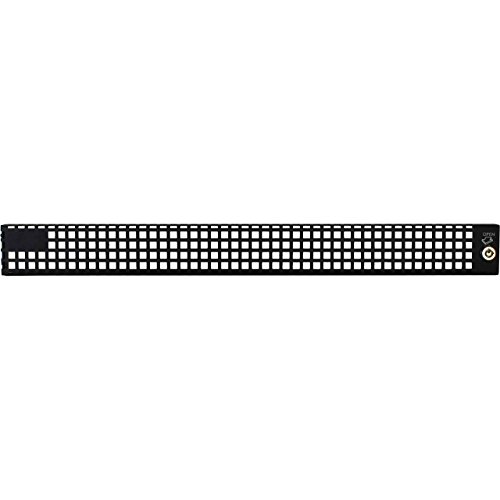 Inter-Tech 88887137 IPC Frontgitter 1U Schwarz, abschließbar von Inter-Tech