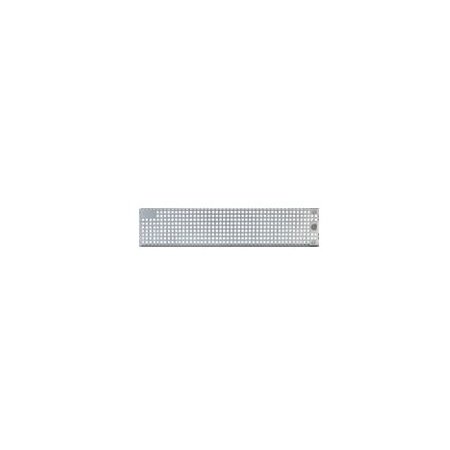 Inter-Tech 88887138 IPC Frontgitter 2U Silber, abschließbar von Inter-Tech