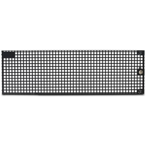 Inter-Tech 88887141 IPC Frontgitter 3U Schwarz, abschließbar von Inter-Tech