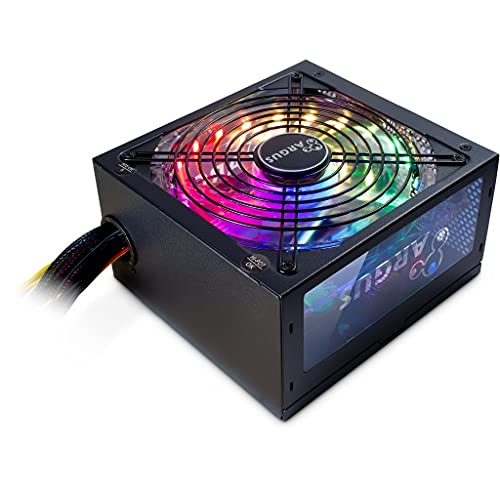 Inter-Tech Argus RGB-500W II Netzteil (20+4 Pin, ATX, Schwarz Inter-Tech Argus RGB-500W II Netzteil (20+4 Pin, ATX, Schwarz von Inter-Tech
