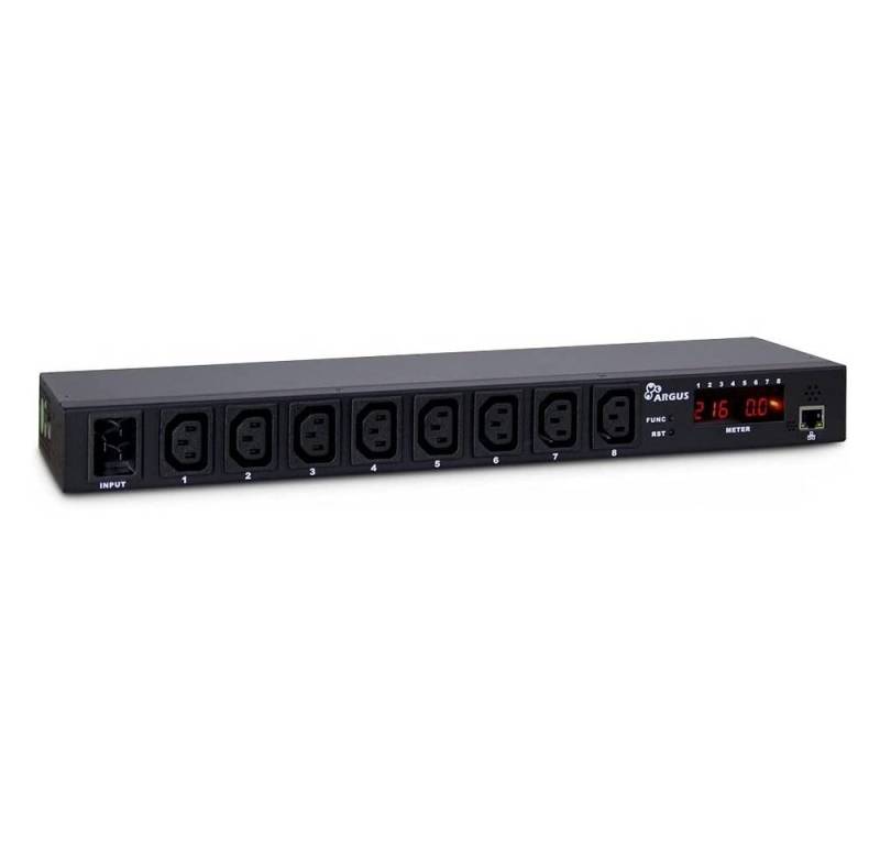 Inter-Tech Argus SW-0816 - Steckdosenleiste - schwarz Steckdosenleiste von Inter-Tech