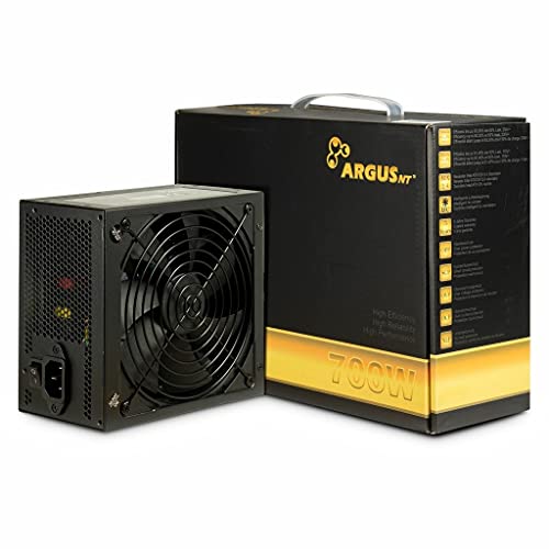 Inter-Tech ArgusNT GPS-700 Netzteil (700 W, 20+4 Pin, ATX, ATX, Schwarz von Inter-Tech