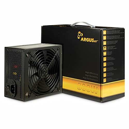Inter-Tech ArgusNT GPS-800 Netzteil (800 W, 20+4 Pin, ATX, ATX, Schwarz von Inter-Tech