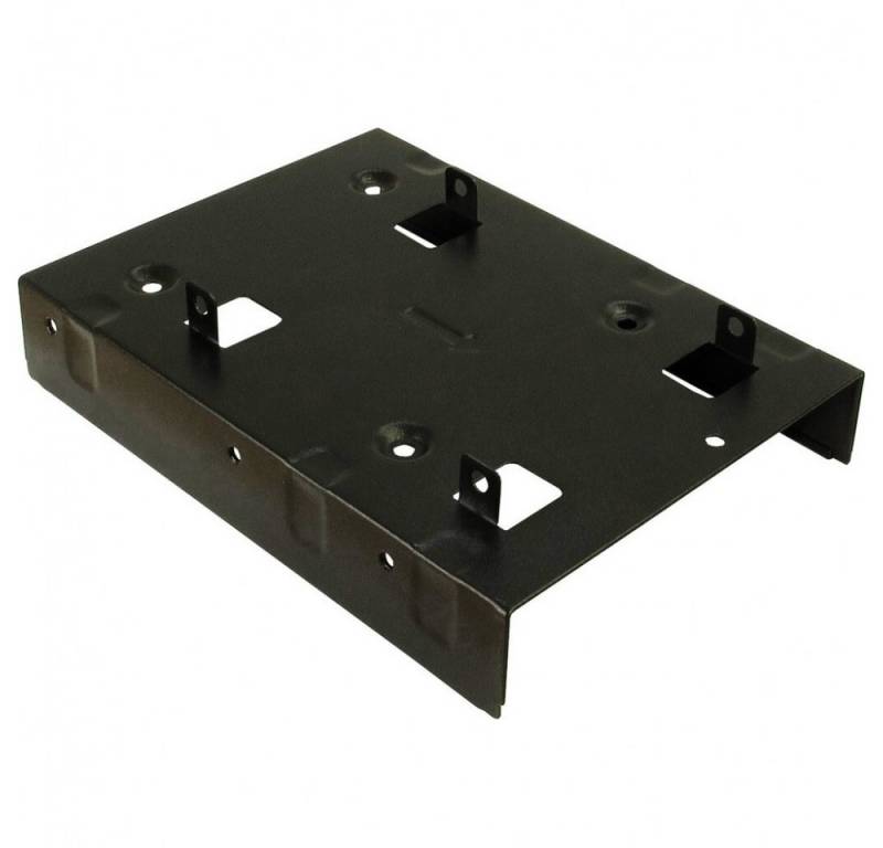 Inter-Tech Einbaurahmen Inter-Tech 3,5" > 2x 2,5" SSD Adapter, Zubehör für Kompatibel mit 3,5" Schacht, Robustes Design und einfacher Einbau Inter-Tech Einbaurahmen Inter-Tech 3,5" > 2x 2,5" SSD Adapter, Zubehör für Kompatibel mit 3,5" Schacht, Robustes Design und einfacher Einbau von Inter-Tech