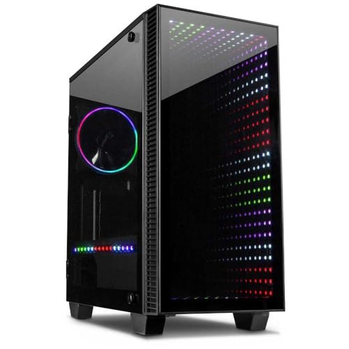 Inter-Tech GEH X-608 Infinity Micro mit 1x120mm RGB-Lüfter, 88881315 von Inter-Tech