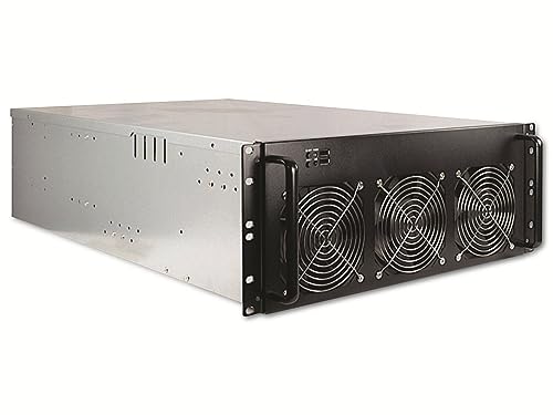 Inter-Tech Gehäuse Mini ITX 4W40 Mining-Rack 179x482x705mm Schwarz von Inter-Tech