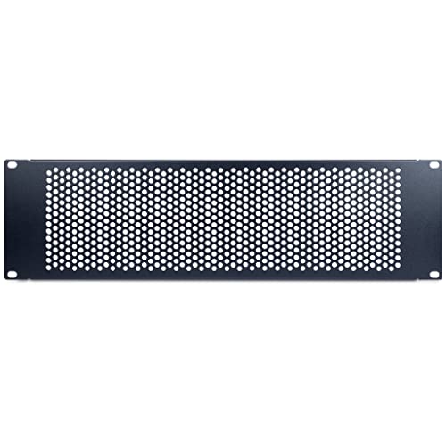 Inter-Tech IPC 19 Lochblende 3HE,134x482x11mm, RAL 9005 von Inter-Tech
