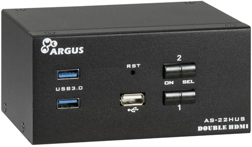 Inter-Tech IPC KVM Switch AC-22HUS HDMI, 4K@60Hz von Inter-Tech