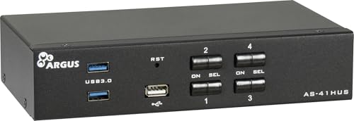 Inter-Tech IPC KVM Switch AC-41HUS HDMI, 4K@60Hz Inter-Tech IPC KVM Switch AC-41HUS HDMI, 4K@60Hz von Inter-Tech