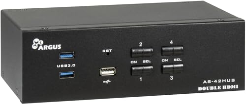 Inter-Tech IPC KVM Switch AC-42HUS HDMI, 4K@60Hz Inter-Tech IPC KVM Switch AC-42HUS HDMI, 4K@60Hz von Inter-Tech